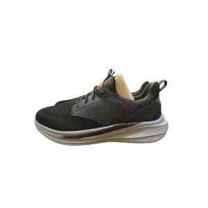Skechers Men's Slade-Breyer 210892 Knitted Mesh Bungee Lace Size 8.5 Black