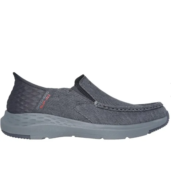 Skechers Slip-ins Parson Dewitt gray loafers slip ons size 13W casual shoes