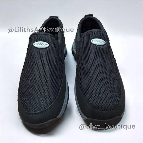 Slip-on Canvas Loafers Sport Shoes(F029)-Size 8.5 for Men