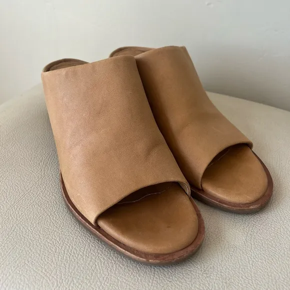 Sofft Carrey Women’s Leather Slide Sandal Size 7.5