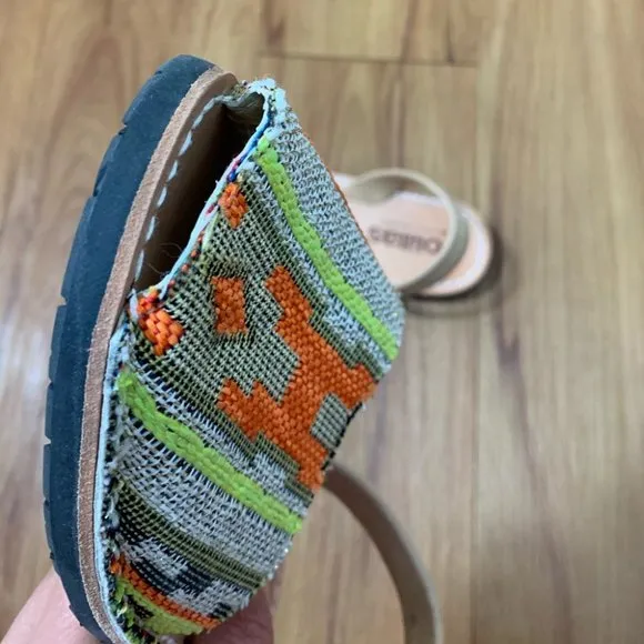 Solillas Menorcan Aztec Peep Toe Boho Sandals