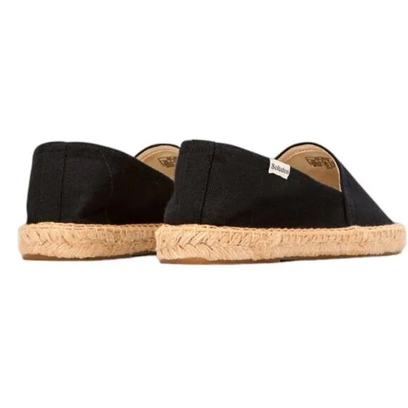 SOLUDOS The Original Espadrille Sandals Cotton Jute Round Toes Flats Loafers NIB