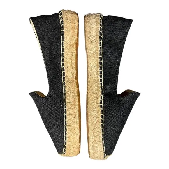 SOLUDOS The Original Espadrille Sandals Cotton Jute Round Toes Flats Loafers NIB