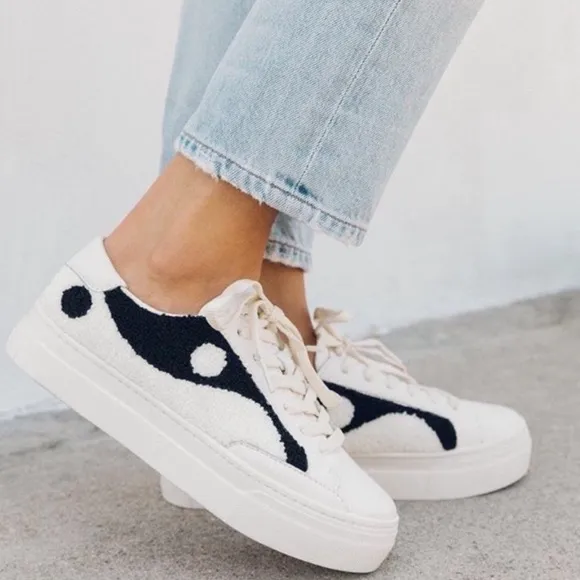 Soludos Yin Yang Platform Sneakers