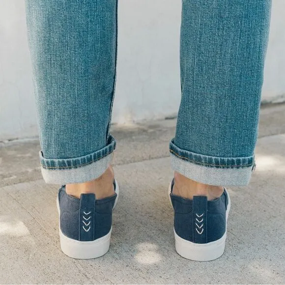 SOLUDOS MEN’S ALGARVE SLIP ON SNEAKER NAVY - size 12- NIB‎