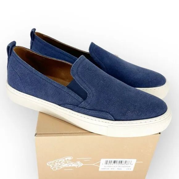 SOLUDOS MEN’S ALGARVE SLIP ON SNEAKER NAVY - size 12- NIB‎