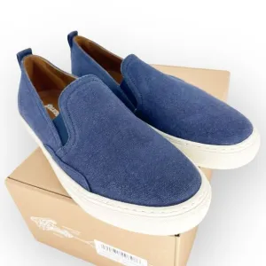 SOLUDOS MEN’S ALGARVE SLIP ON SNEAKER NAVY - size 12- NIB‎
