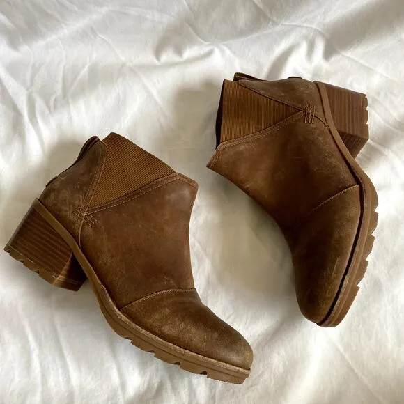 Sorel 10 brown Cate Chelsea Boots