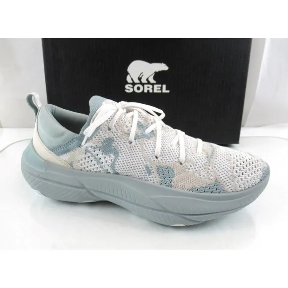 Sorel Explorer Blitz Stride Lace Up Sneakers Crushed Blue White Size 8.5