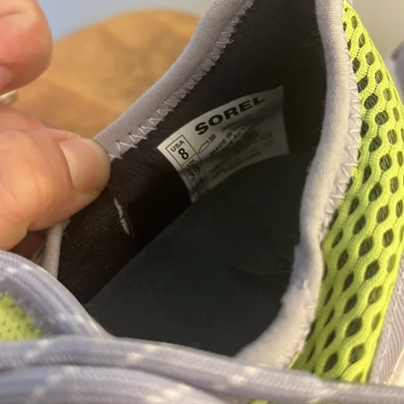 Sorel Kinetic Impact Lace Sneaker Women’s Neon Green