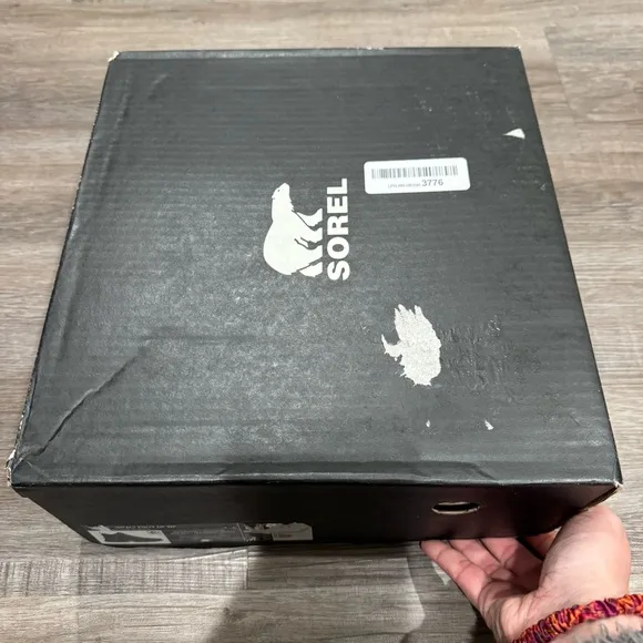 Sorel Kinetic Impact Puffy Zip Puffer Black Boots