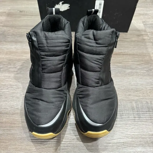 Sorel Kinetic Impact Puffy Zip Puffer Black Boots