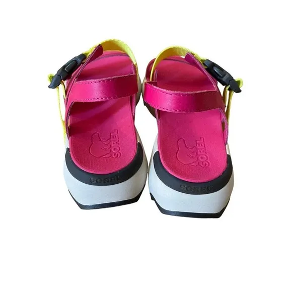 SOREL Kinetic Impact Sling Sandals in Bright Pink Size 9.5 Shoes