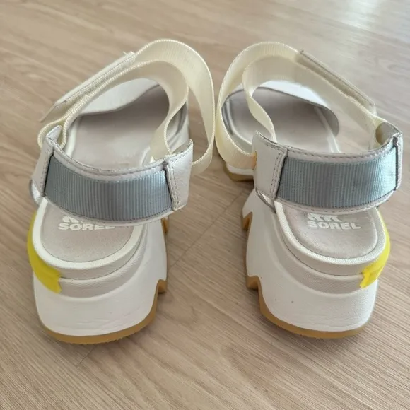 Sorel kinetic sandals leather