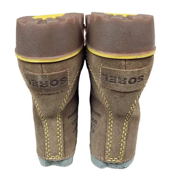 SOREL Meadow Winter Zip-Up Boots Sz 6