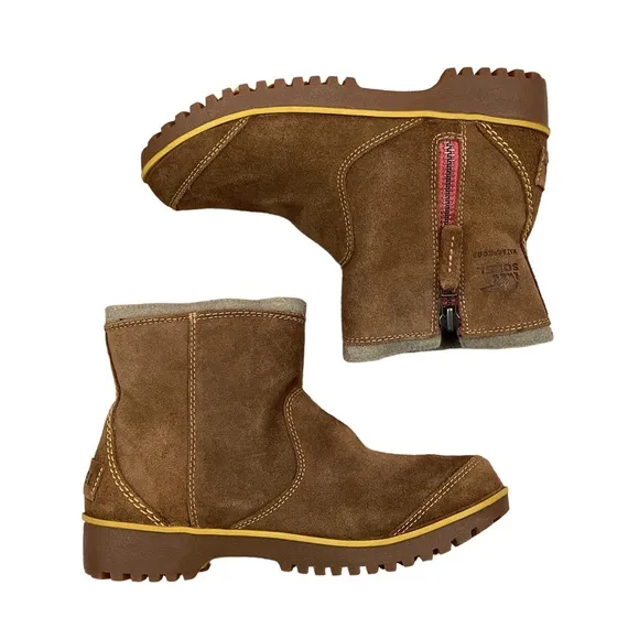 SOREL Meadow Winter Zip-Up Boots Sz 6