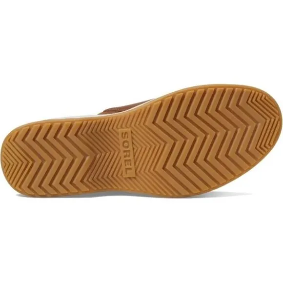 Sorel Shoes Dayspring Tan Chunky Slide Sandals