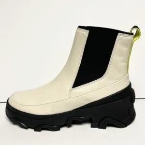 Sorel Women's Brex Chelsea Boots White, Size 10 M