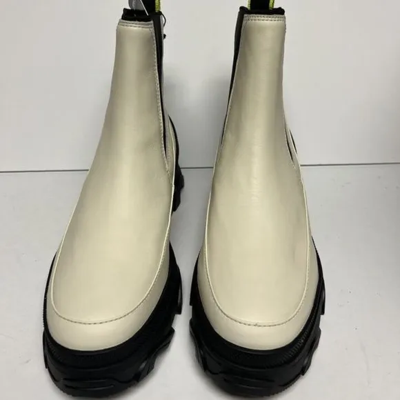 Sorel Women's Brex Chelsea Boots White, Size 10 M