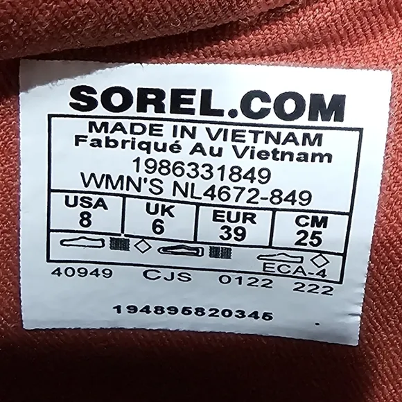 Sorel Women's Explorer Blitz Stride Lace Shoe, Women's Size 8, NWOT