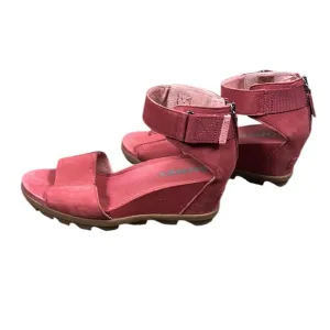 Sorel Women's Joanie Wedge Sandals Size 9.5