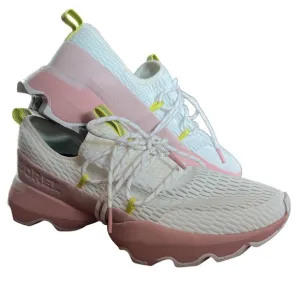 Sorel Women’s Kinetic Impact Lace SneakersWhite Eraser Pink NEW Comfort…