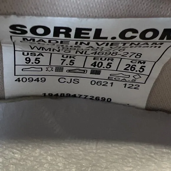 SOREL WOMEN'S KINETIC IMPACT STRAP SNEAKER, 9.5