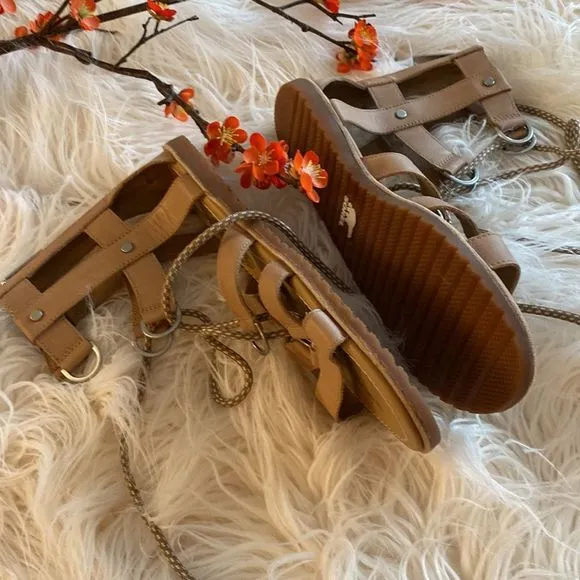 💞SOREL💞leather gorgeous sandals