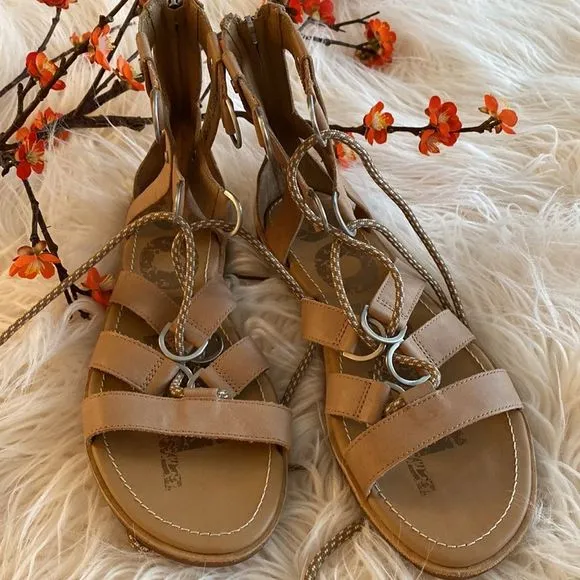 💞SOREL💞leather gorgeous sandals