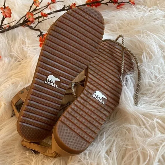 💞SOREL💞leather gorgeous sandals