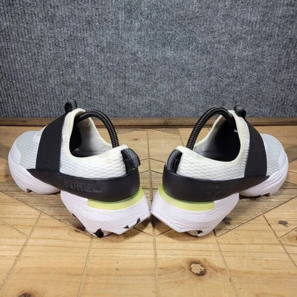 Sorel Shoes Women Size 11 Kinetic Impact Strap Slip-On Sneakers NL4698-100 White