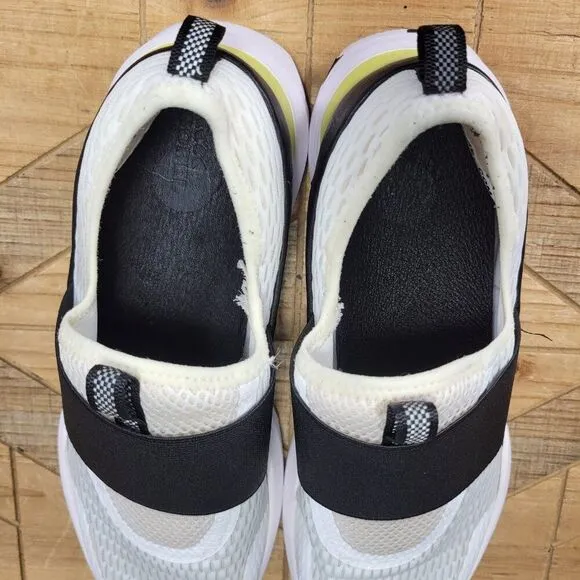 Sorel Shoes Women Size 11 Kinetic Impact Strap Slip-On Sneakers NL4698-100 White
