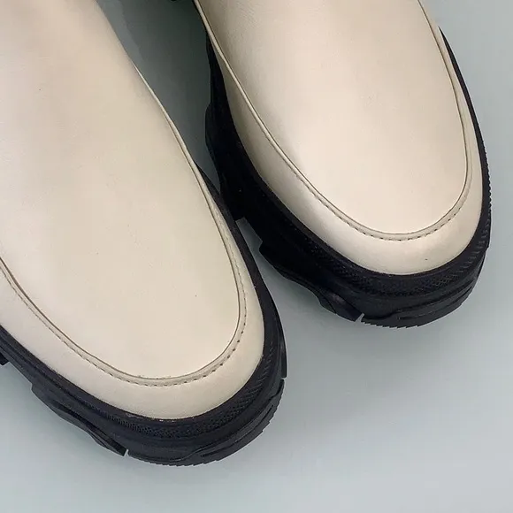 Sorrel Brex Leather Chelsea Chunky Track ankle boots size 6  NWOT
