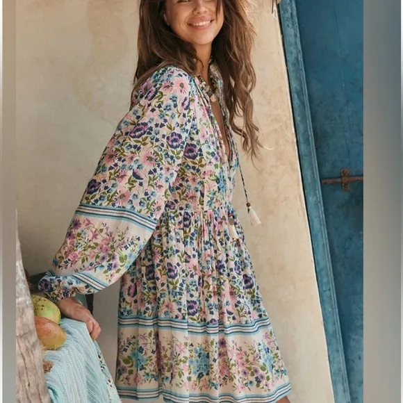 SPELL IMPALA LILY MINI DRESS