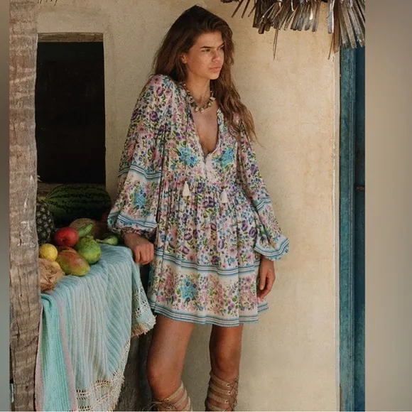 SPELL IMPALA LILY MINI DRESS
