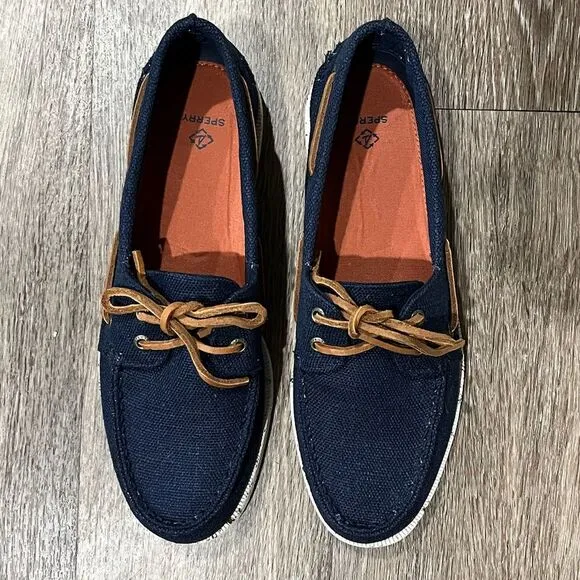 Sperry Men's SeaCycled™‎ Authentic Original 2-Eye Baja Boat Shoes, M10