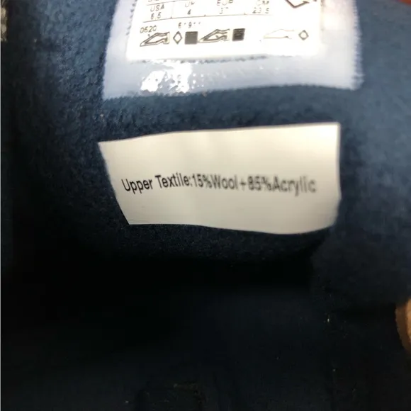 Sperry Saltwater Wool Blend Upper &amp; Rubber Duck Boots Side Zip Thinsulate NIB