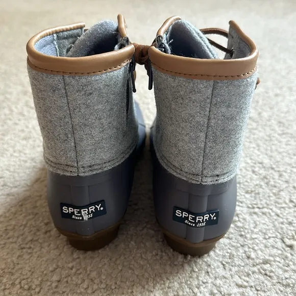 Sperry Saltwater Wool Duck Boot - Sz 1