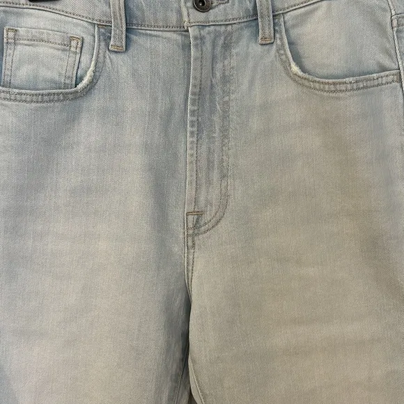 Splendid 29 Jeans Easy Slim Release Hem Crop Jean light wash NWT