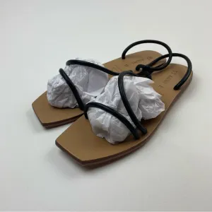 St. Agni Chi Sandals Leather Handmade Women’s Size 41 US 10 NEW