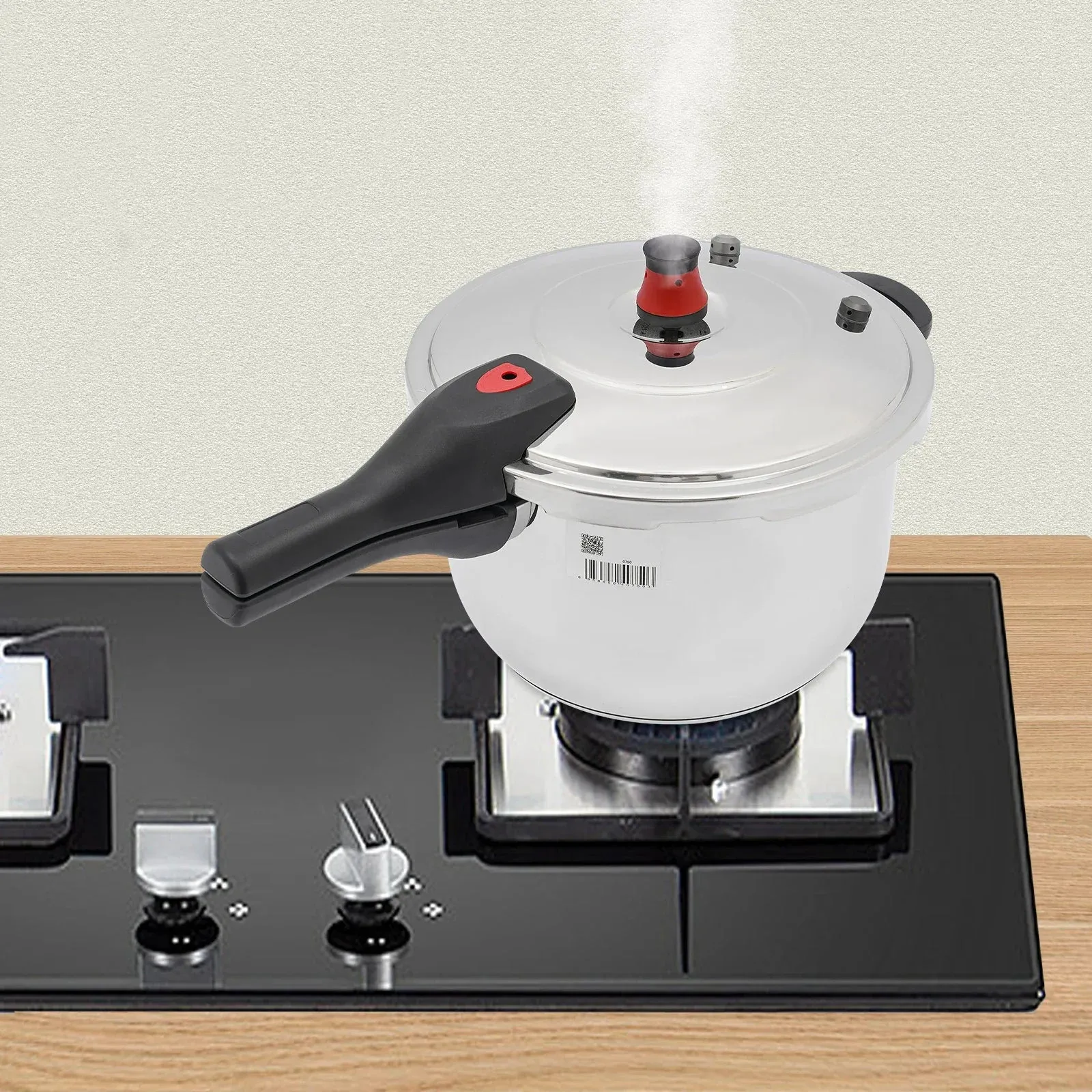 Stainless steel explosion-proof pressure cooker composite multi-layer.