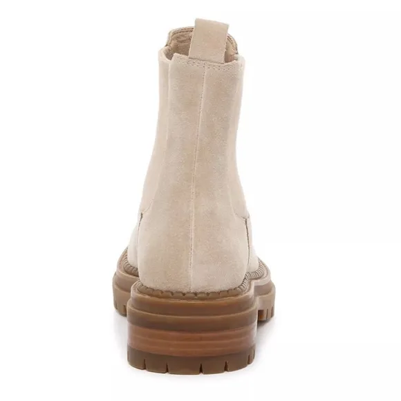 Steve Madden Chelsea Bootie Beige/Tan Suede SZ 11 NEW IN BOX