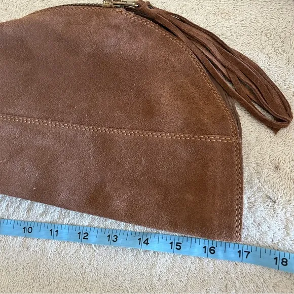 Steve Madden l 8.5 Suede Leather Exposed Back Zipper Knee High Flats Boots