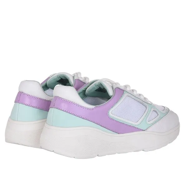 STEVE MADDEN Leather Platform Sneakers