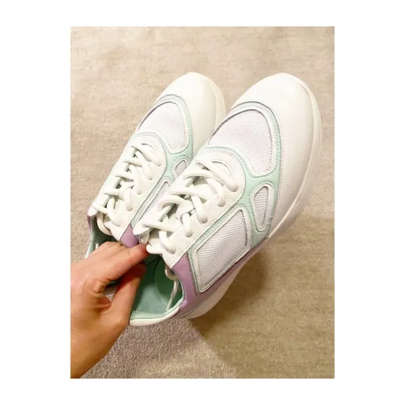 STEVE MADDEN Leather Platform Sneakers