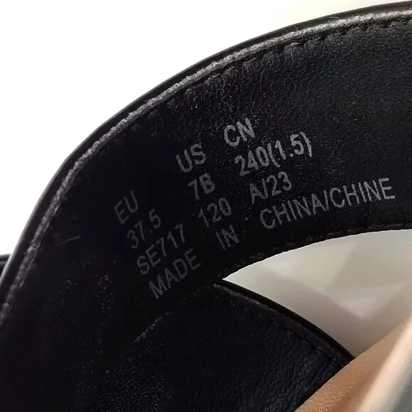 Stuart Weitzman Avenue 65 Flatform Wedge Slide Sandal Black Patent Leather $395