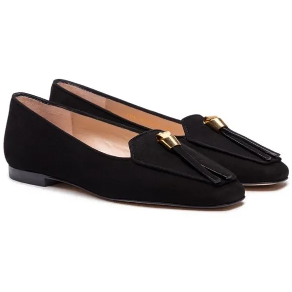 💐Stuart Weitzman Slipknot Suede Loafer Women's Size 5.5