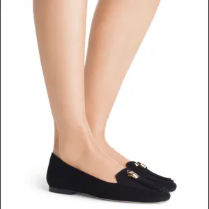 💐Stuart Weitzman Slipknot Suede Loafer Women's Size 5.5