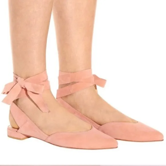 Stuart Weitzman Supersonic Suede Flat | 6.5