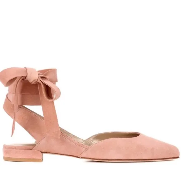Stuart Weitzman Supersonic Suede Flat | 6.5
